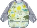 PandaEar (3 Pack Long Sleeve Bibs| Waterproof Full Sleeve Bib for Baby Infant Toddler 6-36 Months - Image 5