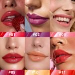 evpct Nourishing Moisturizing Tinted Lip Balm for A Sheer Tint of Color, Softens Smooths Hydrates Moisturizes Lightweight, Lip Care Gloss Plumper Stain for Women Dry & Chapped Lips, 6 Colors Set01 - Image 3