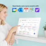 Digital Calendar, 10.1inch Smart WiFi Electronic Calendar&Chore Chart, IPS Touch Screen HD Display for Family Schedules, Share Moments Instantly from Anywhere - Image 3