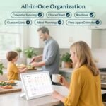 Digital Calendar, 10.1inch Smart WiFi Electronic Calendar&Chore Chart, IPS Touch Screen HD Display for Family Schedules, Share Moments Instantly from Anywhere - Image 4