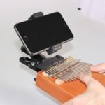 Guitar Head Phone Holder Mount for Live Broadcast Teaching Video Recording Android and iPhone Compatible Guitar/Electric Guitar/Bass/Ukulele - Image 6