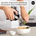 OTOTO Elizabat Kitchen Scissors - Halloween Goth Cute Bat Kitchen Shears, Gothic Scissors Utensils - Spooky Bats Halloween Gifts, Cute Gadgets, Kitchen Gadgets - Image 4