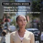 Sony LinkBuds Clip Open-Ear Truly Wireless Earbuds, Comfortable & Secure Fit, Lightweight Clip-On Design, Touch Controls, Ambient Sound Awareness, Water Resistant, Up to 37 Hrs of Playback, Lavender - Image 4