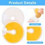 36 Packs G Tube Button Covers Feeding Tube Supplies G Tube Accessories Nursing Pads Reusable G Tube Button Pad for Kid Breastfeeding Stay Dry 3 Inch (Color Mixing) - Image 4