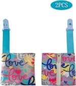 2 Pack Waterproof Feeding Tube Pouch，Zipper Nasogastric Tube Fixation Bag for NJ Nasogastric Tube Storage Bag NG Tube Holder - Image 3