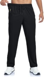 Men's Lightweight Hiking Pants Breathable Quick Dry Fit Waterproof Camping Fishing Running Athletic Active Jogger Pant - Image 4