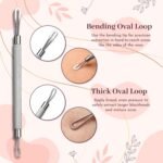 Blackhead Remover Professional Skincare Spot Treatment Blackhead Remover Tool for Blemish Comedone Whiteheads Pimple Popper with Double Sided Soft Touch and Anti-Slip Design - Image 4