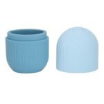 generic 2pcs Ice Face Roller Reducing Puffiness Silicone Facial Eye Cold Roller Massage Tool for Home (Light Blue) - Image 5