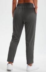 Libin Women's 4-Way Stretch Golf Pants 7/8 Ankle Casual Joggers Dress Work Sweatpants Pockets for Yoga, Athletic, Lounge - Image 3
