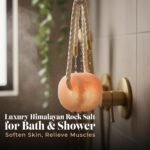 Himalayan Natural Bath Salt Hanging with Rope, 2 lbs – Gift Combo with Epsom Salt 500g and Clay Pumice | Relaxing Set for Detox, with Free Organic loofah Sponge. - Image 3