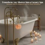 Himalayan Natural Bath Salt Hanging with Rope, 2 lbs – Gift Combo with Epsom Salt 500g and Clay Pumice | Relaxing Set for Detox, with Free Organic loofah Sponge. - Image 4