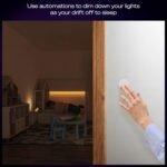 Philips Hue Wireless Smart Light Switch Button, White - 1 Pack - Portable and Battery Powered - Smart Home Control - Requires Hue Bridge - Easy, No-Wire Installation - Image 6