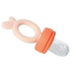 PandaEar 3 Pack Silicone Baby Fruit Food Feeder Pacifier with 3 Sizes Silicone Pouches, BPA Free Mesh Feeder for Infants - Image 5