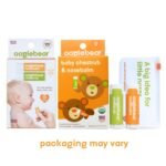 oogiebear Organic Nourishing Nose to Toe & Breathing Rub Balms - Naturally Soothing, Gentle Moisturizer, On-The-Go Size with Travel Pouch - 0.5 oz, Safe for Infants, Doctor Made - Image 4