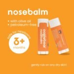 oogiebear Organic Nourishing Nose to Toe & Breathing Rub Balms - Naturally Soothing, Gentle Moisturizer, On-The-Go Size with Travel Pouch - 0.5 oz, Safe for Infants, Doctor Made - Image 5