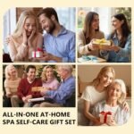 ANAI RUI 3 Pcs Face Mask Set - Turmeric Clay Mask - Green Tea Face Mask - Dead Sea Mud Mask for Oily Skin, Blackheads & Pores Spa Gift Set Self Care Valentines Day Gifts for Women(2.5 oz Each - Image 4