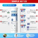 21-in-1 Home Drinking Water Testing Kit - 120 Strips + 4 Bacteria Tests - Tap and Well Water Test Kit, Easy to Test and Read for Hardness, Lead, Iron, Fluoride, pH, Copper, Bacteria and More - Image 5