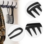 2Pcs Large Wide Tooth Comb Curl Wavy Combs Professional Hair Care Anti-Static Durable Comb Hair Styling Accessories Hairstyle Tool for Long Curly Wet Wavy Thick Thin Women Men Styling Barber Salon - Image 6