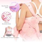 Posture Corrector for Women & Men – Adjustable Back Brace with Full Back Support, Shoulder Straightener for Spine Alignment, Scoliosis, Hunchback & Back Pain Relief (Pink,Medium) - Image 5