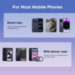 UGREEN Phone Holder for Tesla Model 3 and Y Accessories Magsafe Car Mount Magnetic Phone Mount Strongest Magnet Power Compatible with iPhone 17 16 15 14 13 Plus Pro Max Series - Image 6