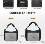 VOLGANIK ROCK RFID Purses for Women Fabric Nylon Multi Pocket Crossbody Bag Ladies Travel Handbag - Image 4