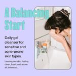 Bubble Skincare Daily Routine Set: Fresh Start PHA Gel Face Wash (125ml), Bounce Back Toner Mist (55ml), Slam Dunk Hydrating Face Lotion (50ml) - Gentle Skincare for Teens & Adults - Image 4