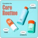 Bubble Skincare Daily Routine Set: Fresh Start PHA Gel Face Wash (125ml), Bounce Back Toner Mist (55ml), Slam Dunk Hydrating Face Lotion (50ml) - Gentle Skincare for Teens & Adults - Image 5