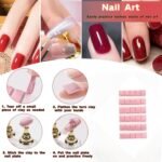 Nail Art Tools Set – 15 Nail Art Brushes + 5 Dotting Pens with Nail Stand Holder – Professional Nail Design Kit for DIY Manicure & Salon Use - Image 5