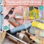 Silicone Bottle Covers Travel Essentials for Women Men, Beach Vacation Essentials, Travel Size Toiletries Accessories, Cruise Ship Essentials 2025, Must Haves, Leak Proofing - Image 3