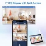 VTech Smart WiFi Baby Monitor with 2 Cameras, 1080p FHD Video, Free App with Motion Videos, Sound/Motion Alerts, 7" IPS Split‑Screen Display, Pan‑Tilt‑Zoom, Dual‑Room Monitoring – Smart HQ Max Twin - Image 7