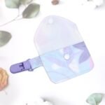 2 Pack Waterproof Feeding Tube Pouch with Snap for NJ Nasogastric Tube Storage Pocket NG Tube Holder Feeding Tube Clip - Image 3