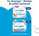 WaterWipes Sensitive+ Newborn & Baby Wipes, 3-In-1 Cleans, Cares, Protects, 99.9% Water, Unscented & Hypoallergenic, 240 Count (4 Packs) - Image 4