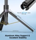68" Selfie Stick, Monopod/Tripod for Action Camera, All-in-1 Phone Tripod with Remote Control, Portable Phone Tripod Stand Compatible with iPhone/Android - Image 4