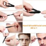 Manicure set Men Personal Care Tools Accessories Finger and Toe Nail Clippers Set Professional Manicure Pedicure Kit With Travel Case Nail Grooming Kit Gifts for Men Women Father Mother - Image 4