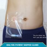 50PCS Waterproof Shower Pouch Protector for Feeding Tube PD Catheter Holder Peritoneal Dialysis Port Cover Bag Peg Drainage Tubes G-Tube Patient Shower Guard Water Barrier - Image 3