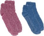 Dr. Scholl's Women's 2 Pack Soothing Spa Low Cut Lavender + Vitamin E Socks with Silicone Treads, Pink, Shoe Size: 4-10 - Image 3