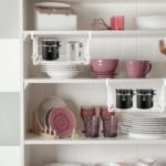 PowerKing Under Shelf Storage Baskets, Foldable Metal Wire Rack Basket, 2 Pack, White - Image 6