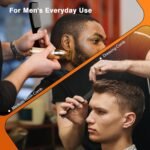 SALONSILK 5Pcs Combs for Men, Hair Pick Comb Set for Afro Black Mens Curls, Wide Tooth Medium Toothed Styling Dressing for Twist Detangler Natural Hair - Image 5