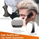 SALONSILK 5Pcs Combs for Men, Hair Pick Comb Set for Afro Black Mens Curls, Wide Tooth Medium Toothed Styling Dressing for Twist Detangler Natural Hair - Image 7