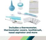 Safety 1st Deluxe Baby Healthcare and Grooming Kit, Arctic Blue, Newborn Baby Essentials, One Size, 25 Pieces - Image 4