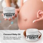 Coconut Essentials Coconut Baby Oil - Natural & Organic Moisturizer, Hair Oil for Cradle Cap Treatment, Newborn Sensitive Skin, Eczema & Psoriasis Relief, Unscented, Sunflower & GrapeSeed 4 floz - Image 5