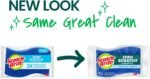 Scotch-Brite Non-Scratch Scrub Sponges, For Washing Dishes and Cleaning Kitchen, 9 Scrub Sponges - Image 3