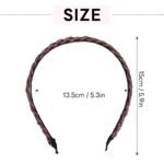 6 Pieces Beaded Headband For Women, Fashion Thin Cute Crystal Hairbands, Short Hair Accessories For Girls(Elegant) - Image 3