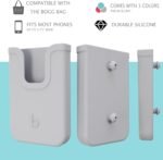 EASYDOG Silicone Phone Holder Compatible with Bogg Bag, Soft Silicone Charm Insert Accessories and Attachment for Bogg Beach Bags, Generic Portable Size Fits for iPhone and Android Phones Grey - Image 4