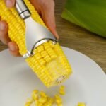 Corn Peeler Stainless Stee Corn Cob Stripper Tool Corn Thresher from the Cob, Removes Corn Kernels From Corn Cobs In Seconds, Kitchen Gadget - Image 3