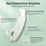 Blackhead Remover Tools for Face, Black Head Remover for Nose, 304 Stainless Steel Pore Extractor Spatula for Deep Pore Cleaning with Soft Silicone Cleansing Brush & 4 Blackhead Needles - Image 7