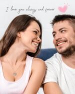 S925 Sterling Silver Necklace for Women, Wife Jewelry Rose Gold, Mom Birthday Valentines Mothers Day Gifts, Girlfriend Necklaces, Daughter Heart Jewel, Anniversary for Her - Image 3