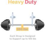 Inaya 12 Pack Furniture Anchors for Baby Proofing, Bookshelf Anchors to Wall, Dresser Wall Safety Anchor，Heavy-Duty Anti-Tip Furniture Straps for Cabinets, Closets, Bookshelf and TVs - Image 4