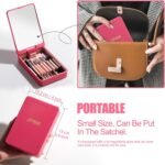 JPNK Blackhead Remover Tool Comedones Extractor Acne Removal kit & Eyebrow Trimmer Kit, 8PCS in One with 5X Magnifying Mirror (Silver) - Image 7