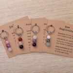 Natural Crystals Keychain Gift for New Beginnings, New Beginnings Gifts for Coworker Anxiety Relief Keychain for Women - Image 5